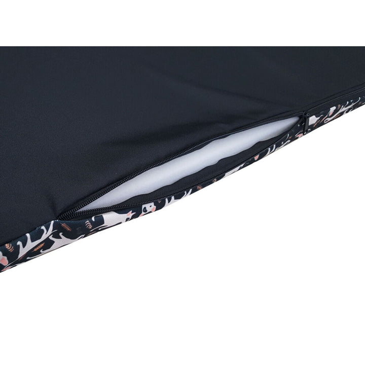 Bertoni XL dog mattress bed, foam, waterproof cover, Bullteriers pattern, EE146