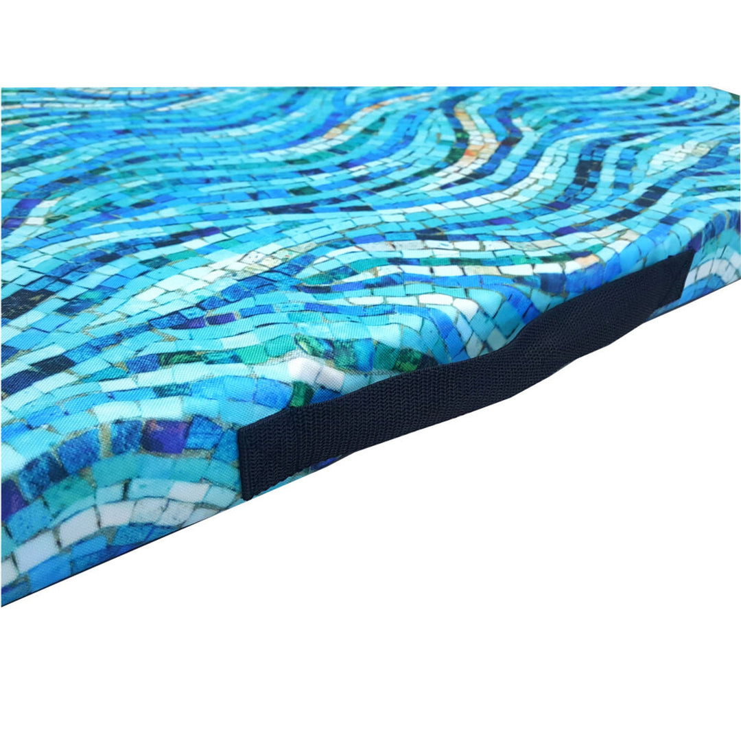 Bertoni XL dog mattress bed, foam, waterproof cover, Mosaic pattern, EE147