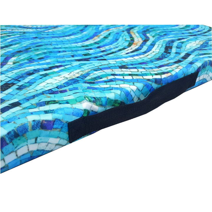 Bertoni XL dog mattress bed, foam, waterproof cover, Mosaic pattern, EE147