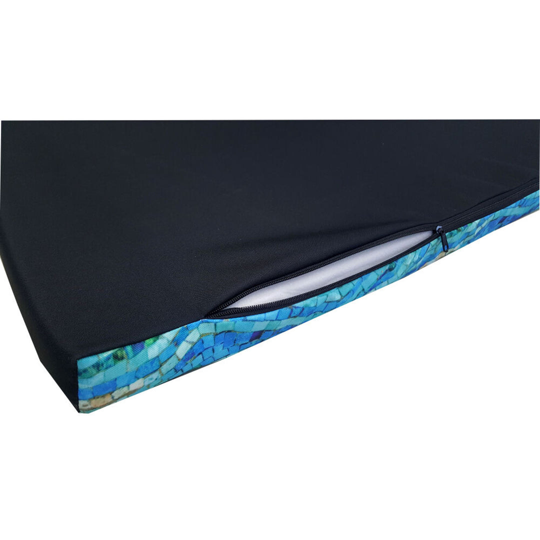 Bertoni XL dog mattress bed, foam, waterproof cover, Mosaic pattern, EE147