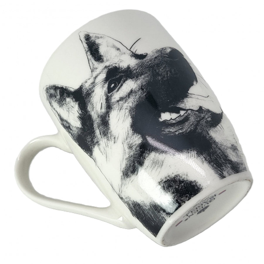 Queen Isabel porcelain mug, German Shepherd, 350ml, Q1-05232