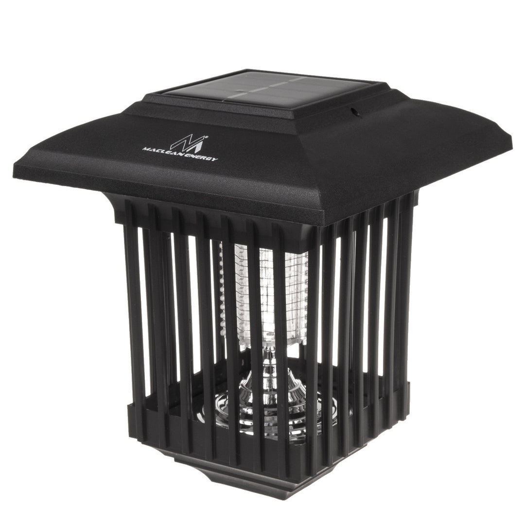 Maclean Solar LED Insecticide Light, IP44, LED/UV, 2*AA Ni-MH 200 mAh battery, solar 2V DC MCE448, 2 pieces