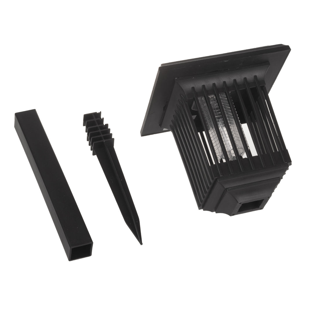 Maclean Solar LED Insecticide Light, IP44, LED/UV, 2*AA Ni-MH 200 mAh battery, solar 2V DC MCE448, 4 pieces