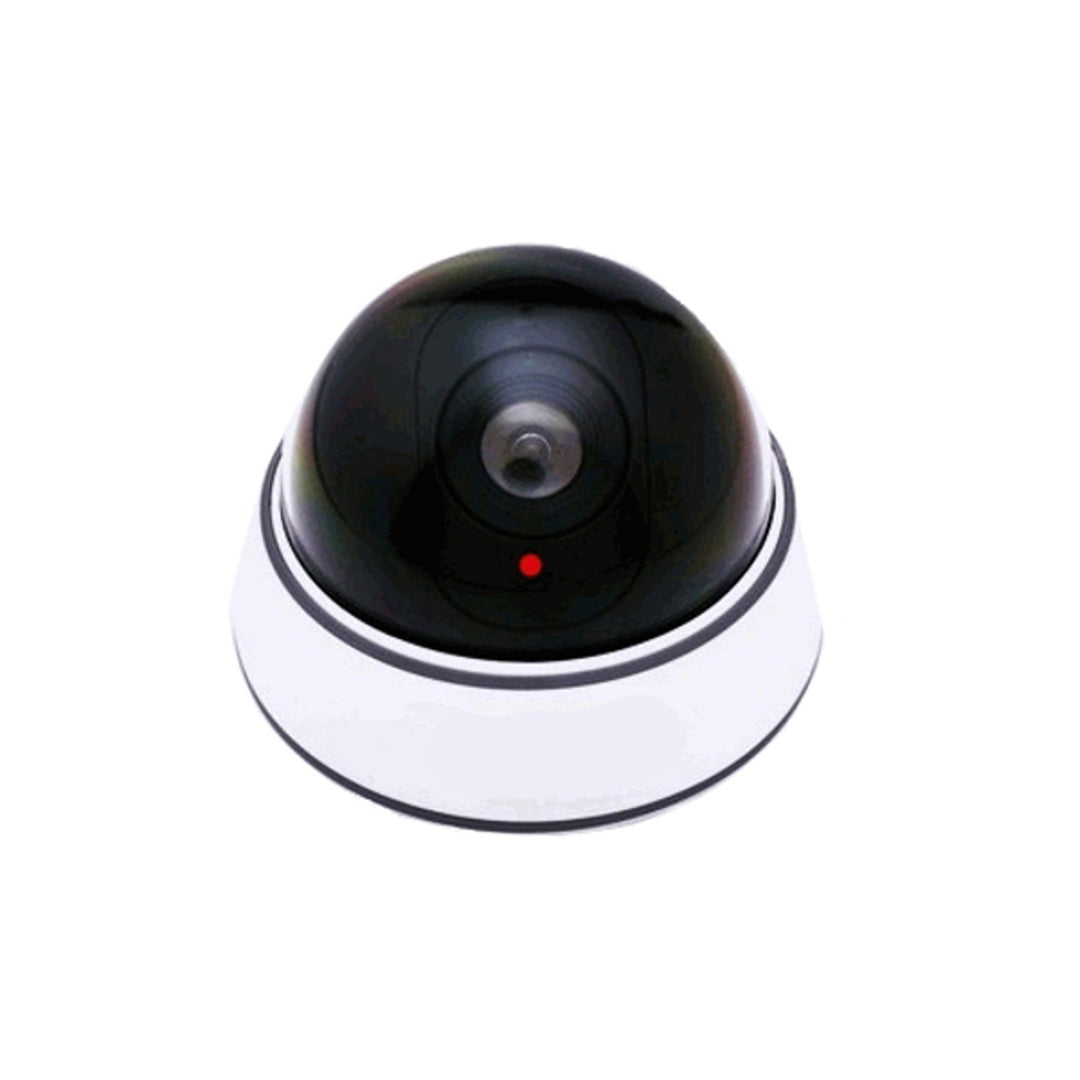 Dummy dome camera DC2300 with flashing LED + 3x AA battery Varta Industrial