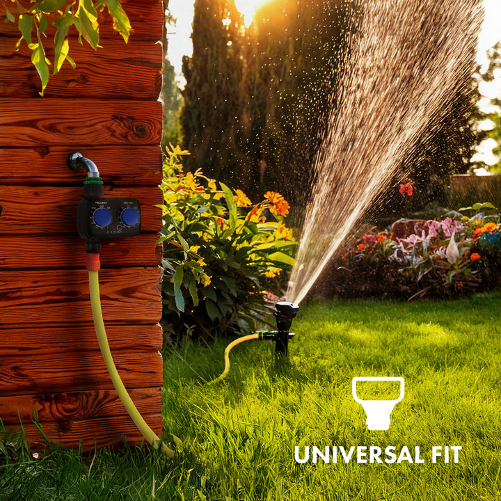 GreenBlue electronic irrigation controller, programmer, power 2x 1.5V AA, GB391 + 2x Varta Industrial AA alkaline battery