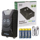 GreenBlue GB725 rodent and marten repellent with ultrasound and LED + 4x AA battery Varta Industrial