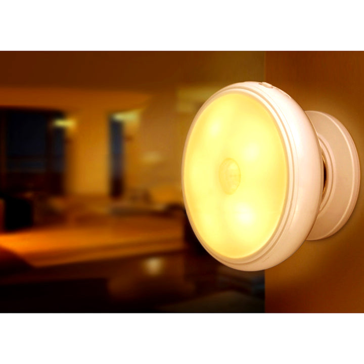 Maclean motion sensor LED lamp, magnet, back light, light modes: continuous, PIR sensor, 3xAA, MCE223 + 3 x Varta Industrial batteries