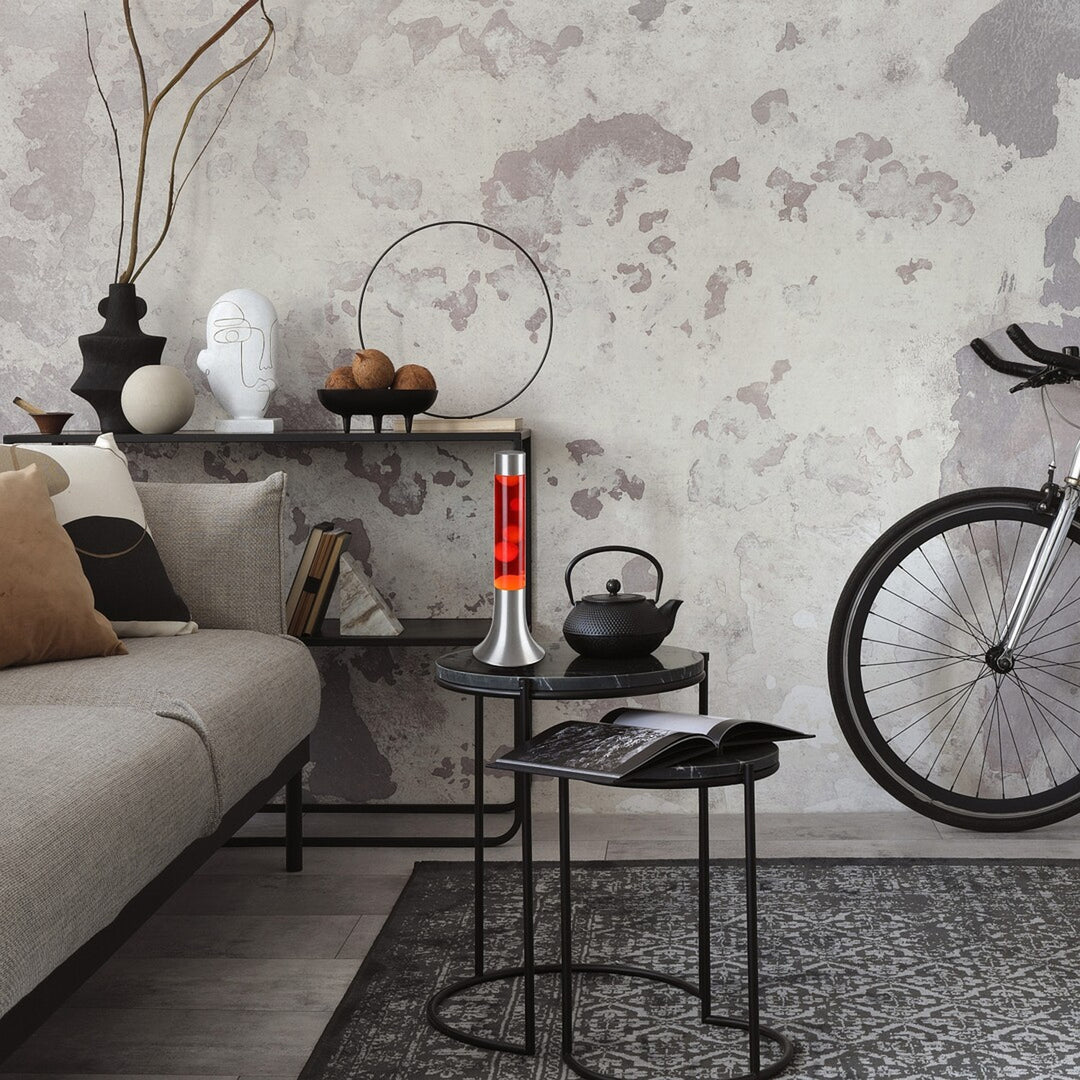 Rabalux LED lava lamp, power 25W, 3000 K, red, Poppilol