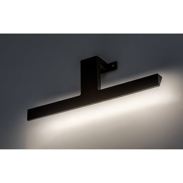 Rabalux bathroom lamp, 6W power, 4000W natural white, IP44. black, Loric