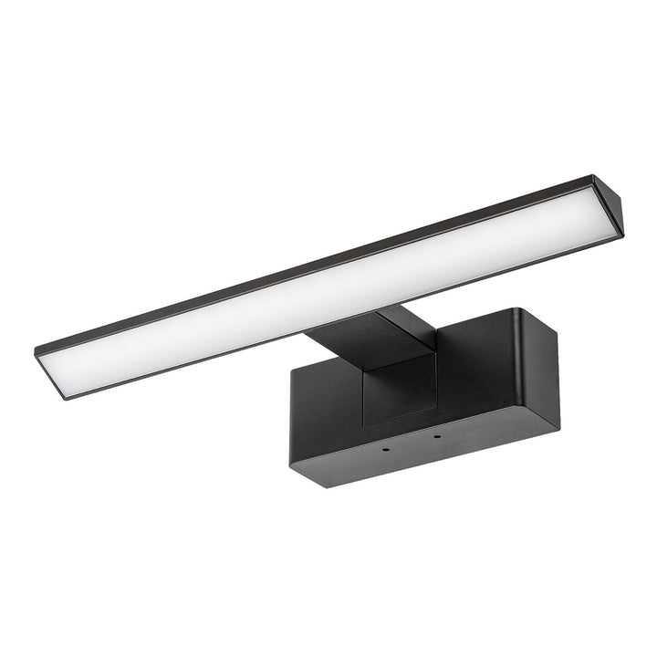 Rabalux bathroom lamp, 6W power, 4000W natural white, IP44. black, Loric