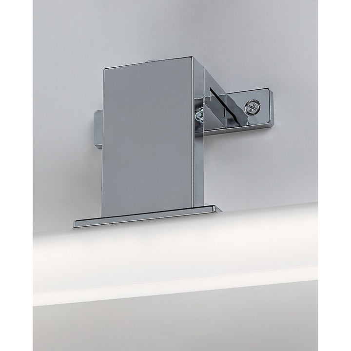 Rabalux bathroom light, 9W, natural white 4000K, IP44, chrome, Oliro