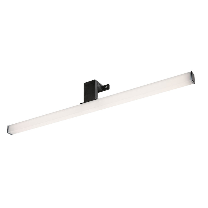 Rabalux bathroom lamp, power 9W, natural white 4000K, IP44. black, Oliro