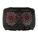 Blow Hurricane laptop cooling stand, four fans, red backlight, built-in USB hub