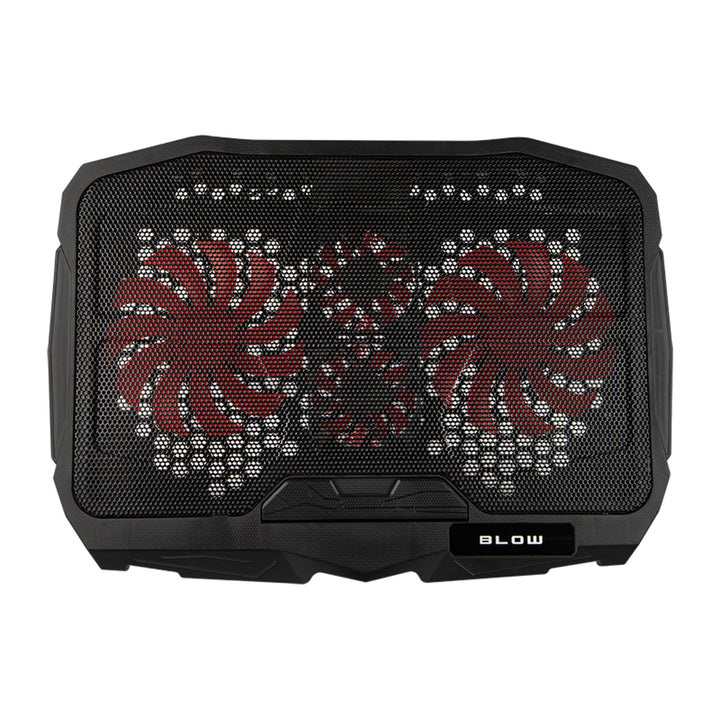 Blow Hurricane laptop cooling stand, four fans, red backlight, built-in USB hub