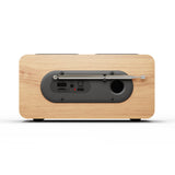 Blaupunkt portable radio, DAB+ digital radio and FM tuner, Bluetooth, headphone output, USB and microSD player, LCD display, clock and alarm function, powered by USB-C rechargeable battery, DR10CR