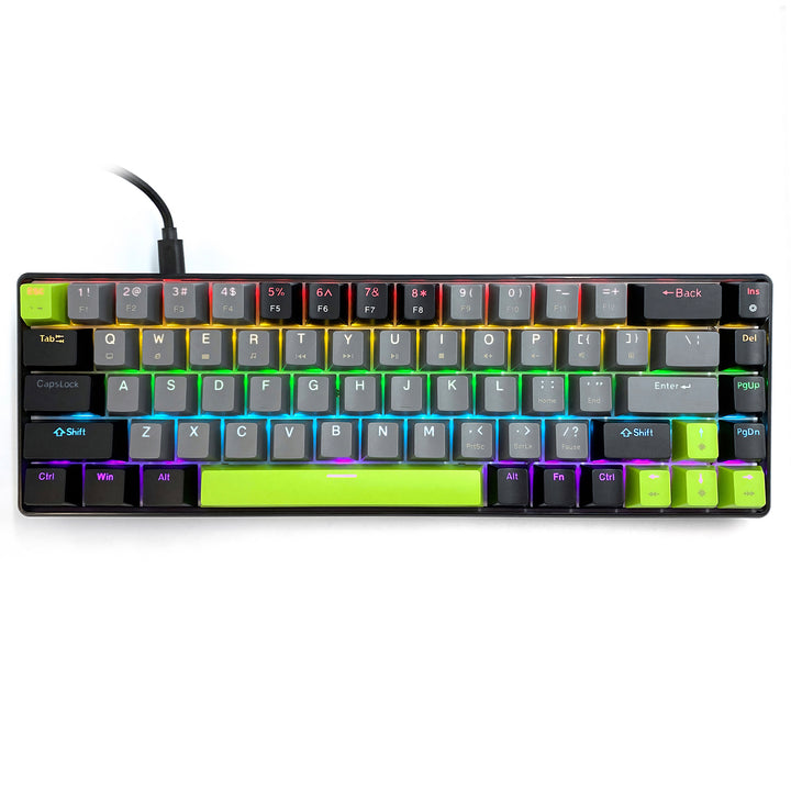 Mechanical keyboard 60% RED CORE MX60 MT1260, key backlighting, Mediatech