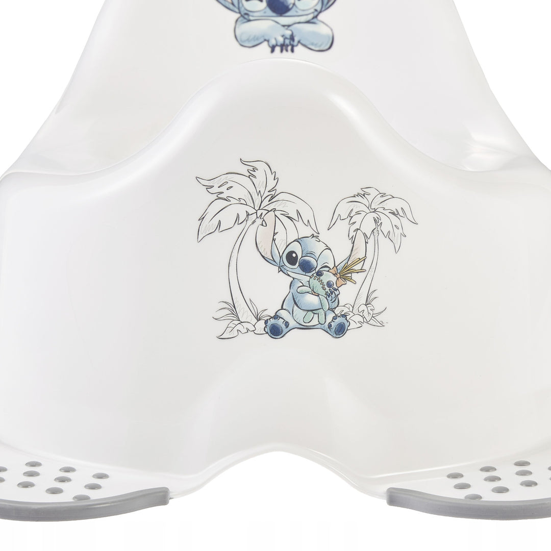 Keeeper Stitch non-slip nightstand, white, max 15kg