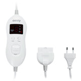Camry electric blanket, for 2 people, dimensions 150x160cm, 8 heating levels, power 2 x 60W, grey, CR 7417