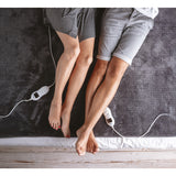 Camry electric blanket, for 2 people, dimensions 150x160cm, 8 heating levels, power 2 x 60W, grey, CR 7417