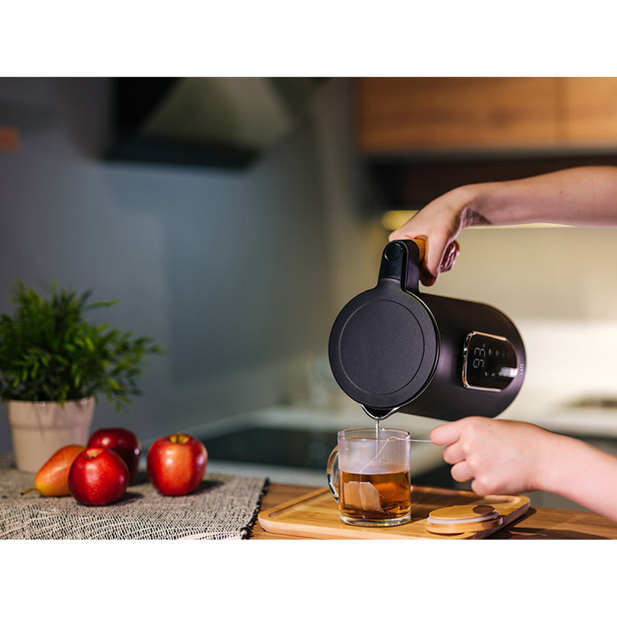 Lafe electric kettle, temperature control, double walls, capacity 1.7L, max power 2200W, KettleX Pro