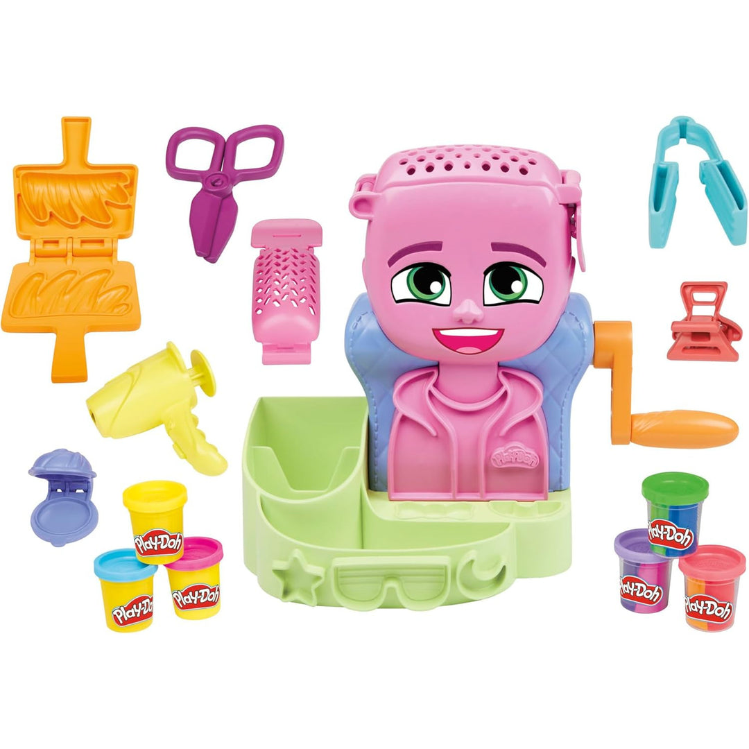 Play-Doh hair salon, creative toy, dougholine, F8807