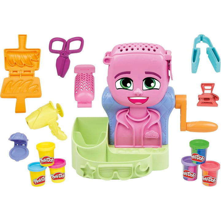 Play-Doh hair salon, creative toy, dougholine, F8807