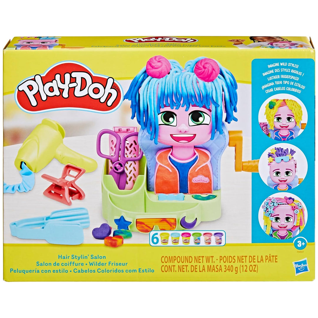 Play-Doh hair salon, creative toy, dougholine, F8807