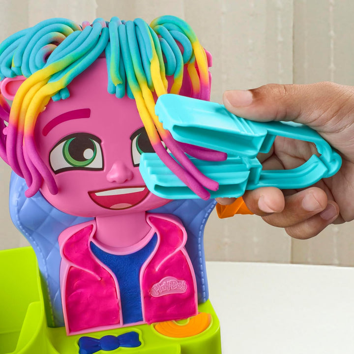 Play-Doh hair salon, creative toy, dougholine, F8807