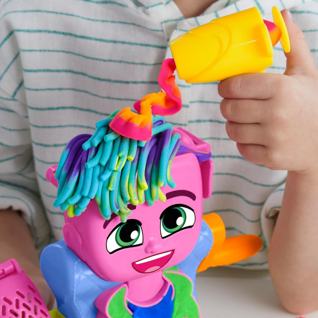 Play-Doh hair salon, creative toy, dougholine, F8807