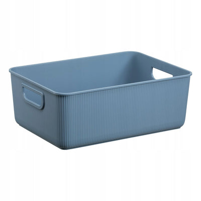 Akita Plast Team storage container, blue, 10L, 100% recycled, 60840800