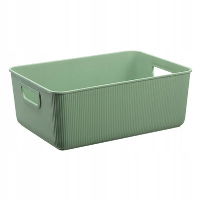 Akita Plast Team storage container, green, 10L, 100% recycled, 60840801