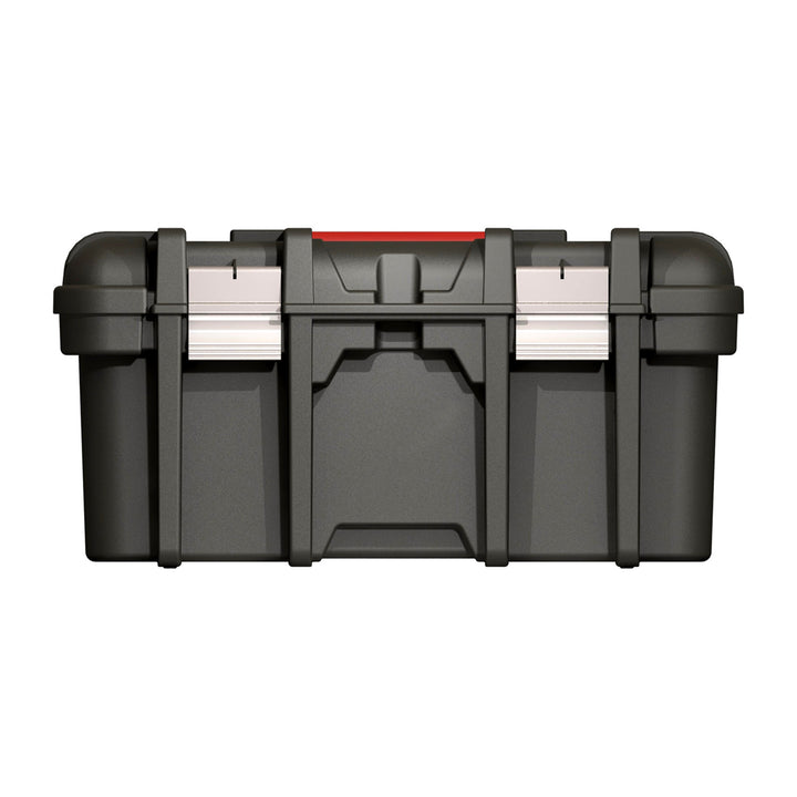 Keter tool box, metal latches, ergonomic handle, Wide Tool Box 16''
