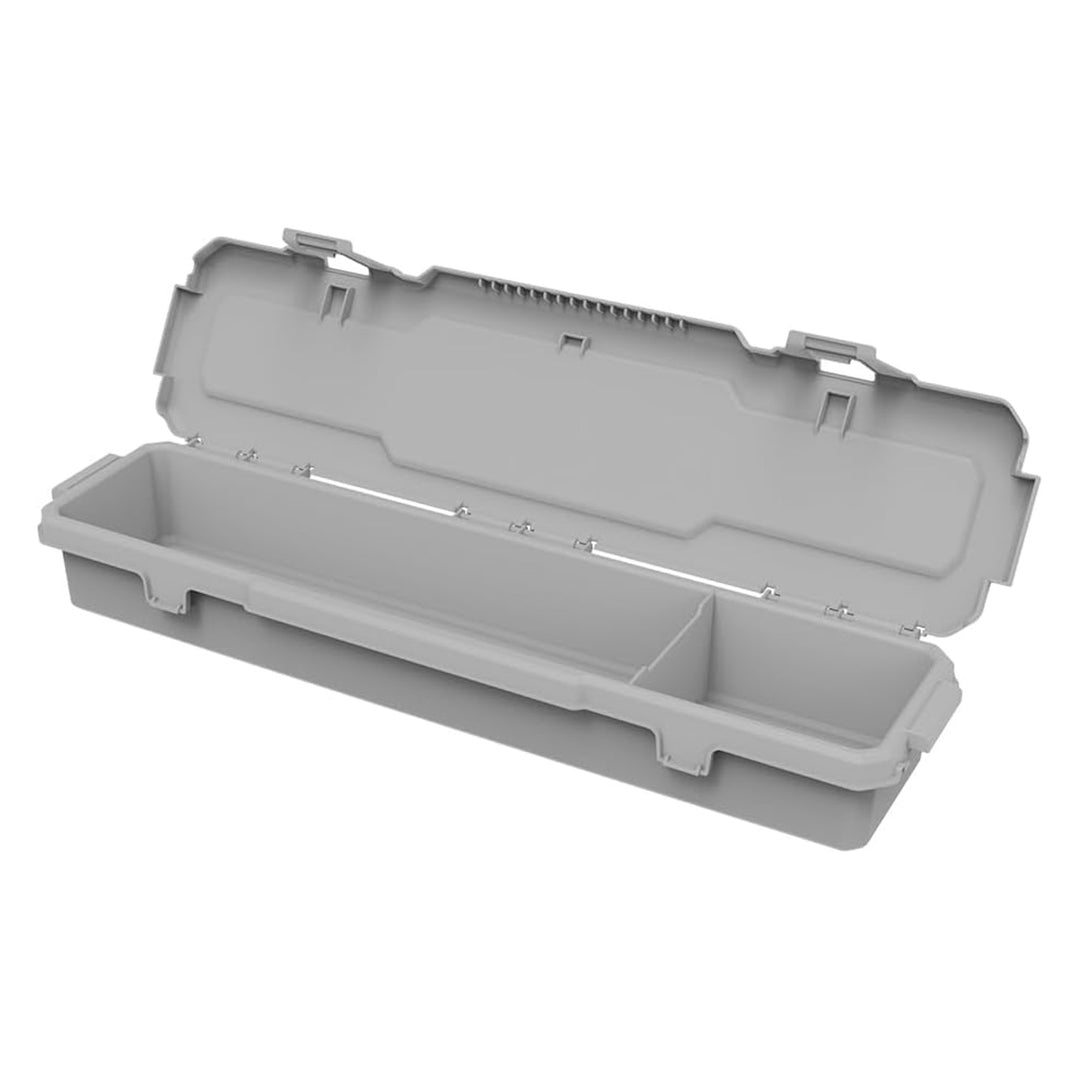 Keter ROC Pro Gear 2.0 Tool Box, 54 kg load capacity, features Pro Mount handles, includes an organizer, can be mounted on the wall, 256984