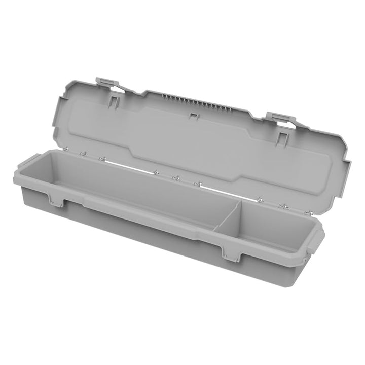 Keter ROC Pro Gear 2.0 Tool Box, 54 kg load capacity, features Pro Mount handles, includes an organizer, can be mounted on the wall, 256984