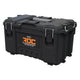 Keter ROC Pro Gear 2.0 Tool Box, 54 kg load capacity, features Pro Mount handles, includes an organizer, can be mounted on the wall, 256984