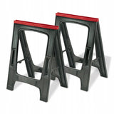 Keter workshop trestles, 2 pieces, maximum load 340 kg, black, 220253