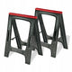 Keter workshop trestles, 2 pieces, maximum load 340 kg, black, 220253