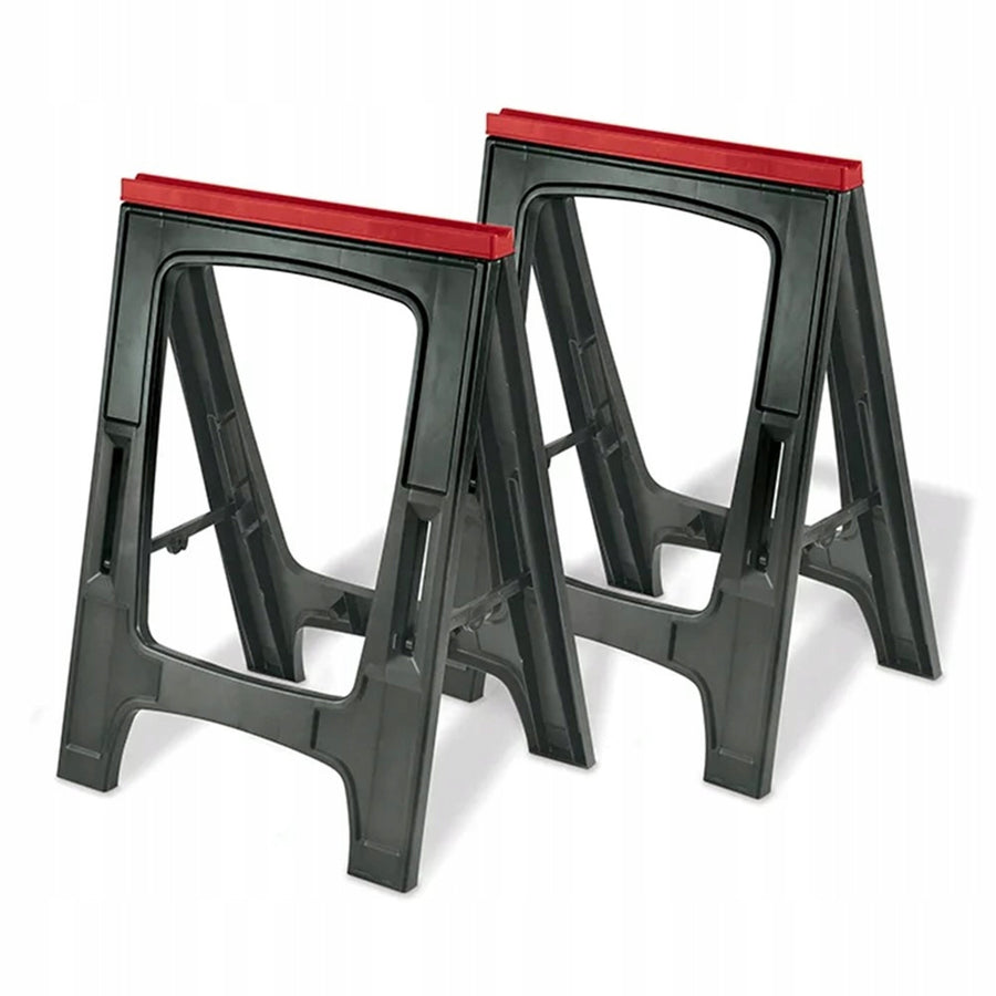Keter workshop trestles, 2 pieces, maximum load 340 kg, black, 220253