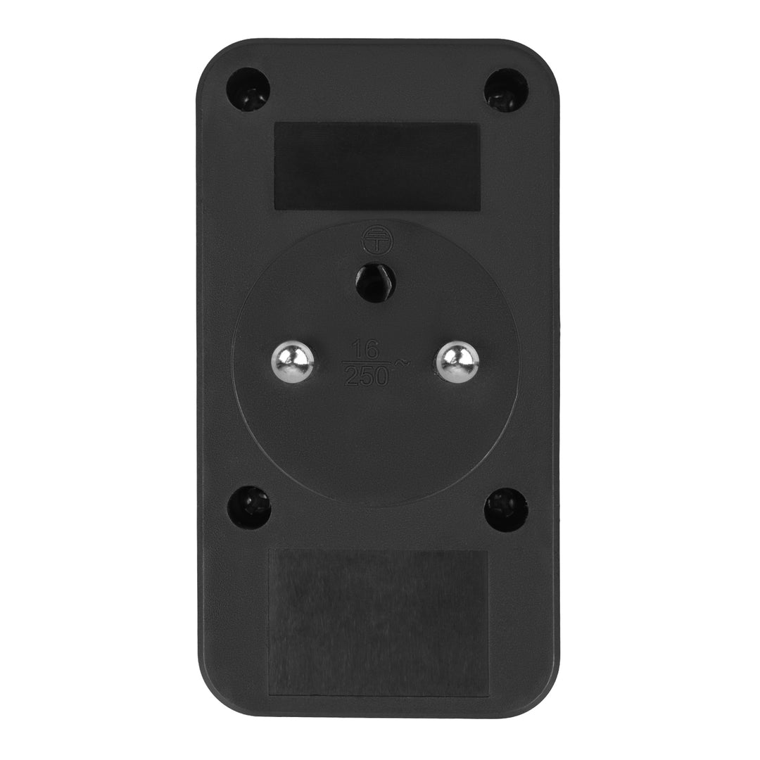 Current socket x2 + 4xUSB Maclean, splitter with 2 sockets, 2xUSB A, 2xUSB C PD 20W, 1x16A + 1x6A, MCE249 F/B, 2 pieces