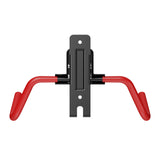 Maclean Horizontal Wall-Mounted Bike Rack, Steel, Max. Load 30 kg, Adjustable Angle, MC-172