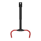 Maclean Horizontal Wall-Mounted Bike Rack, Steel, Max. Load 30 kg, Adjustable Angle, MC-172