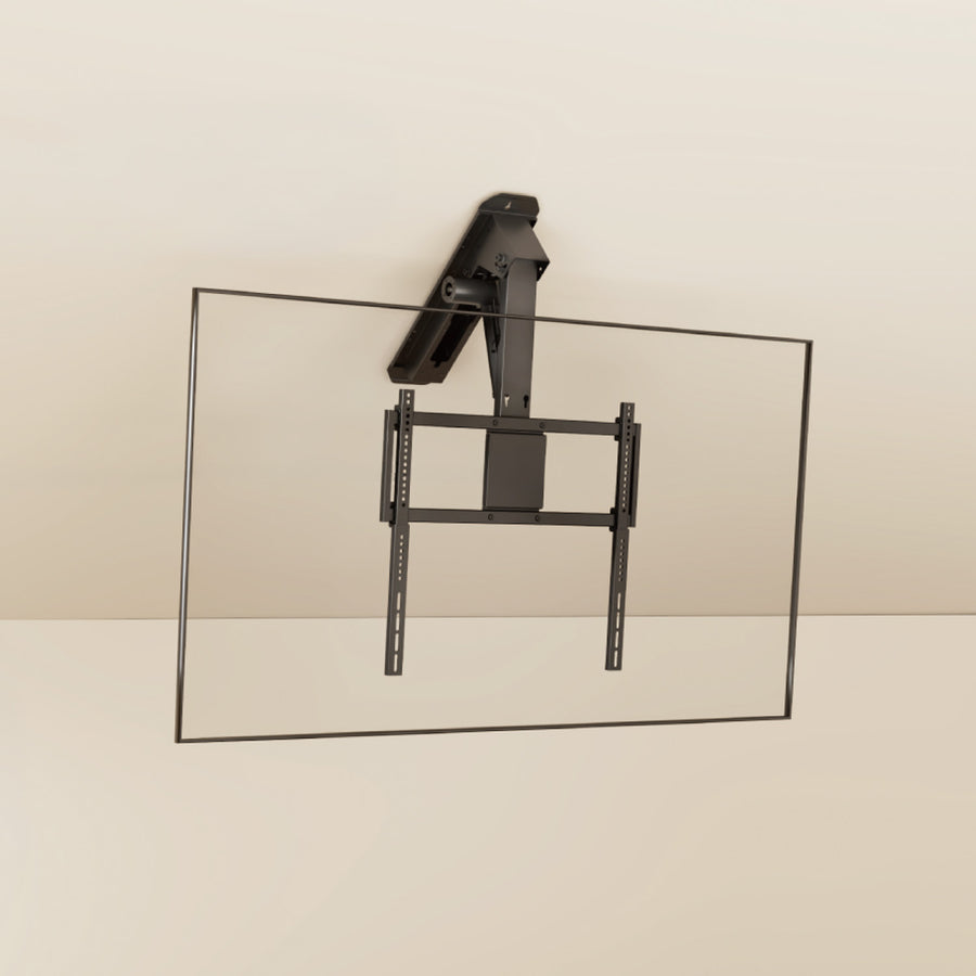 Maclean Electric TV Mount, Ceiling-Mounted, Tuya Compatible, Max. VESA 800x400, for 43-86" TVs, Max. 55 kg, MC-176 T
