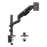 Ergo Office Monitor Mount/Hanger, Gas Spring, 17"-32", 1-10 kg, Matte Black, Max. VESA 100x100, ER-691 B