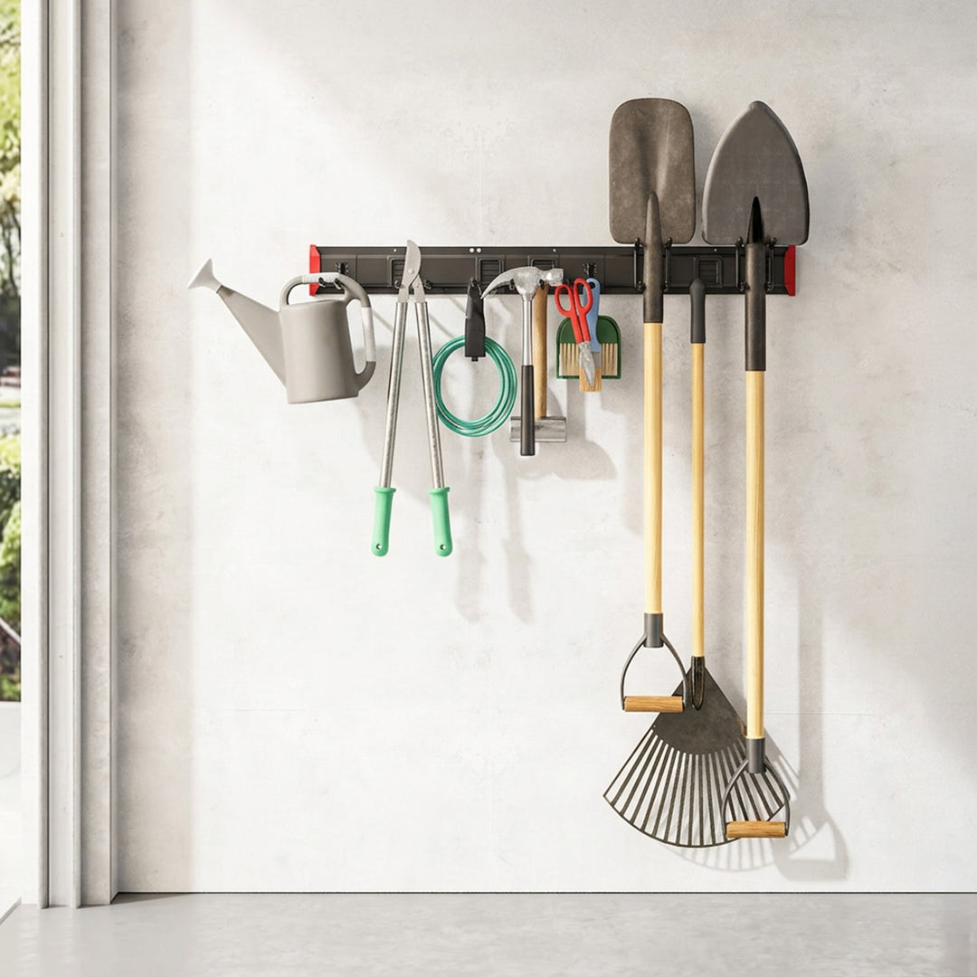Maclean Wall-Mounted Tool Organizer, steel, max. load 228 kg, width 1222 mm, MC-179