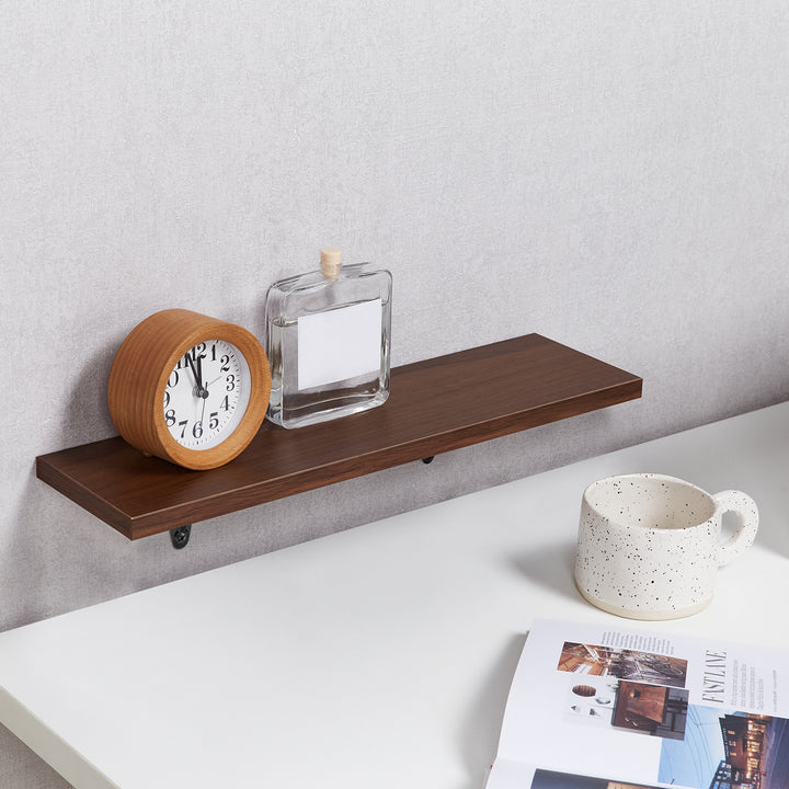 Maclean wall shelves, set of 18 pieces, 8kg max, for wall mounting, MC-331