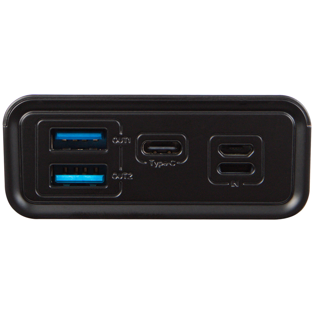 20,000 mAh PB20E Power Bank with QC+PD 20W and Lightning Connector, Black, by Blow