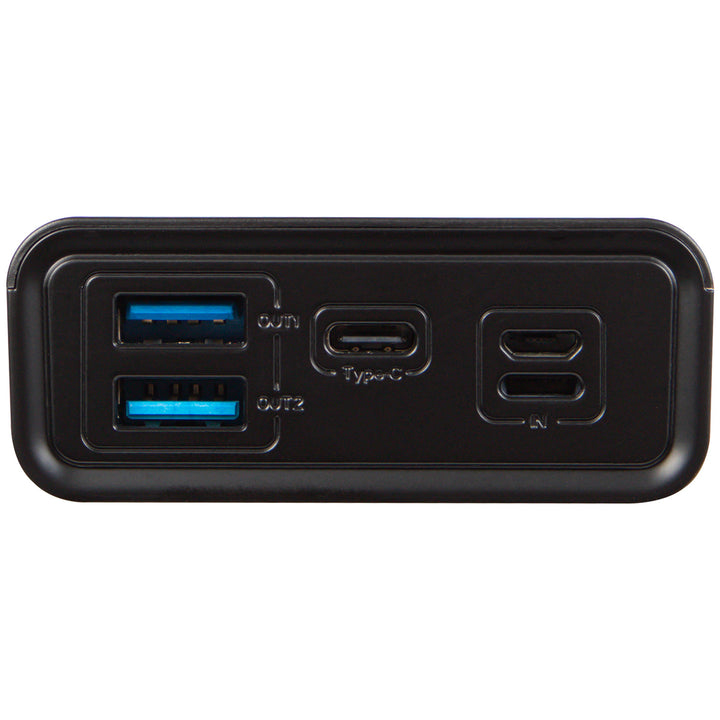 20,000 mAh PB20E Power Bank with QC+PD 20W and Lightning Connector, Black, by Blow