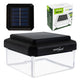 GreenBlue Solar LED Post Light, 100x100mm, Envelope-Shaped Canopy, 3200K, GB128 WW