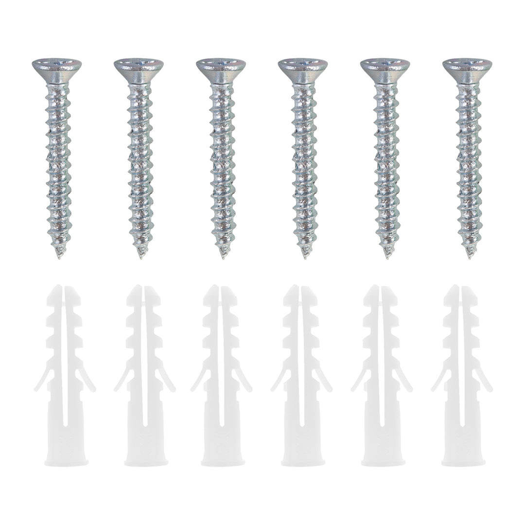 Maclean Wall-Mounted Garden Tool Organizer, steel, with hooks, max. load 30 kg, width 40 cm, MC-193