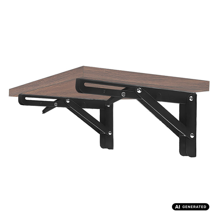 Maclean Folding Wall Shelf Bracket, min. 250 mm, max. 500 mm, max. 50 kg, 2 pieces, MC-194